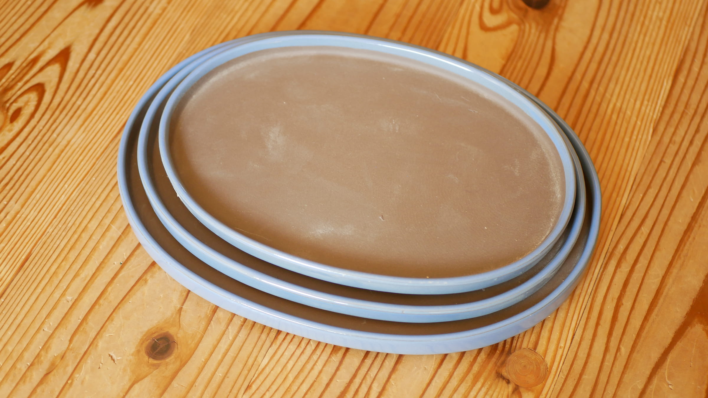 水石用の水盤を買いました