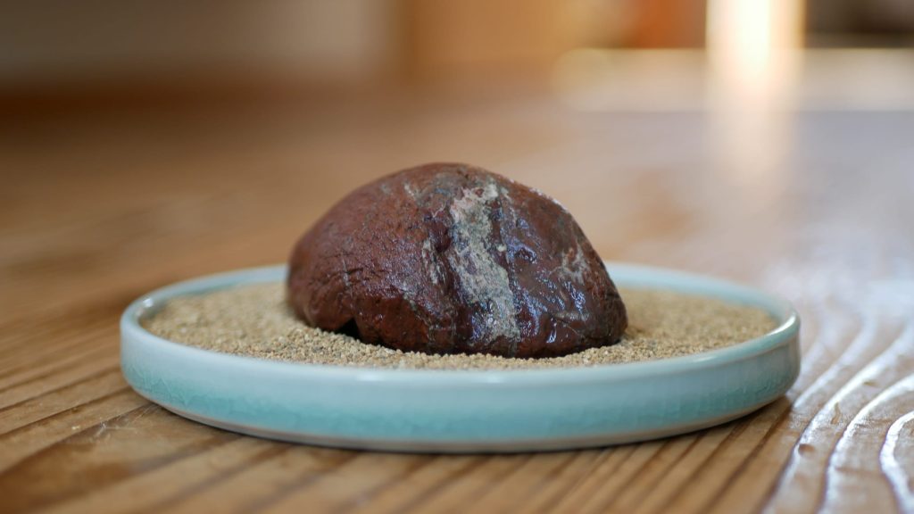 この角度でみると、流れがべたっとした感じになる