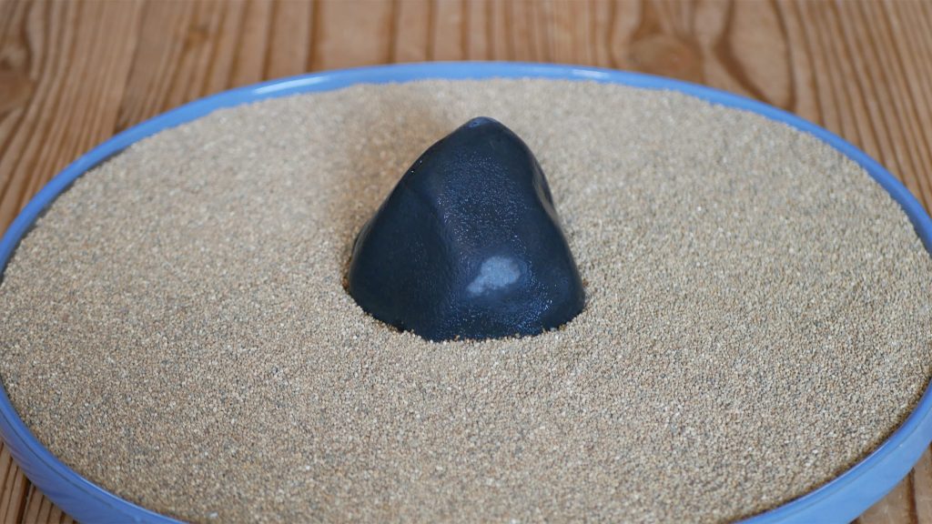 しっとりとした光り方