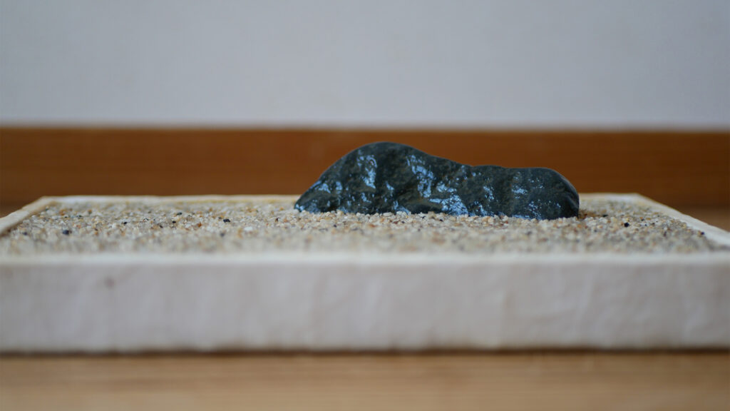 山脈のように見える